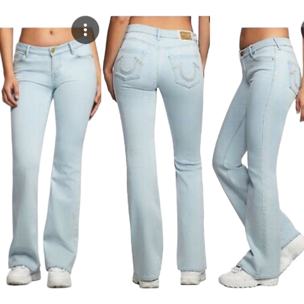 True Religion Manchester United Fey Flare Jeans Size 24
